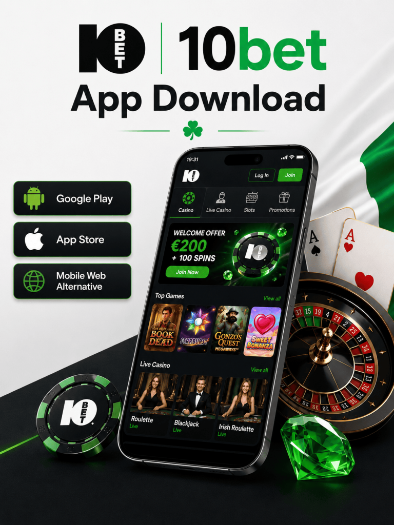 10bet Casino Mobile Application