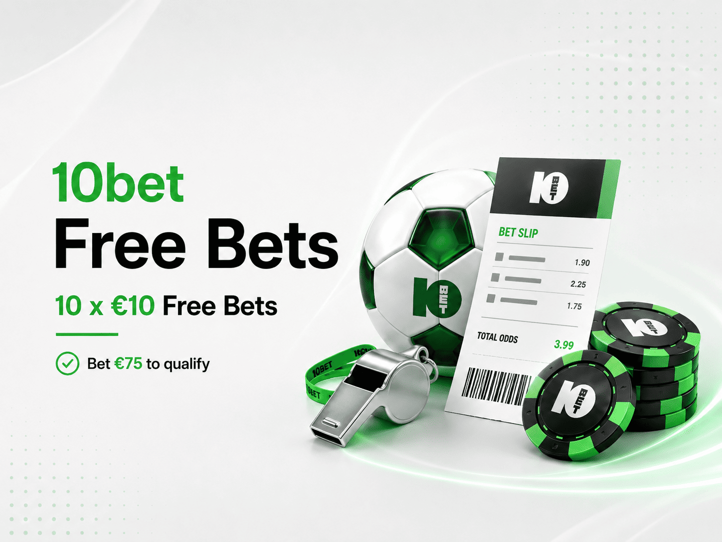 10Bet free bets on Sports