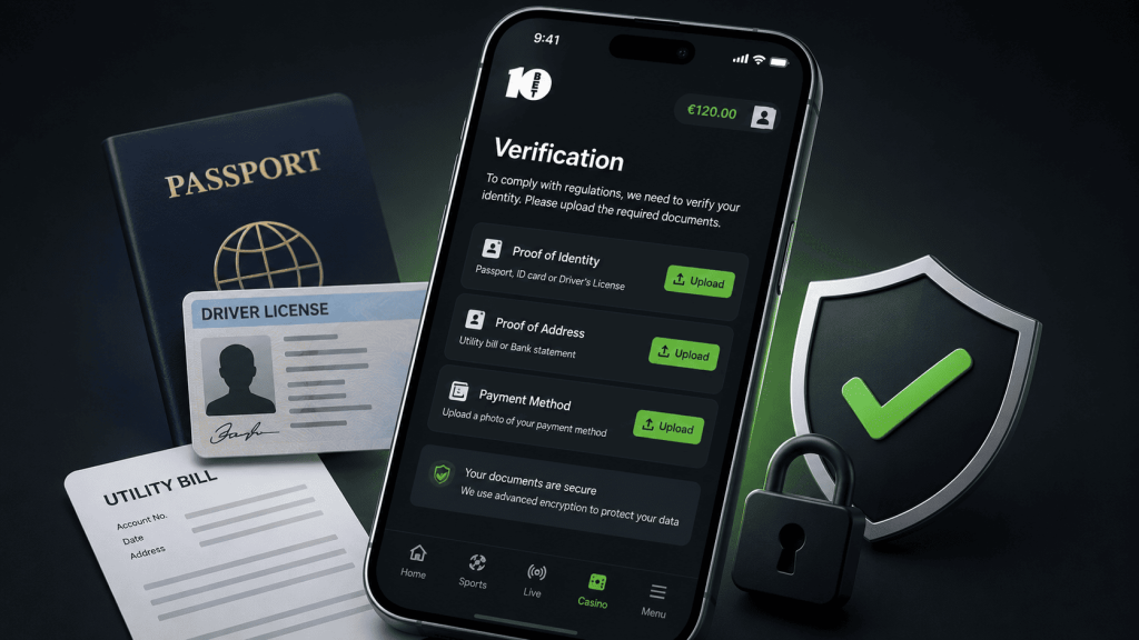 10bet Casino KYC